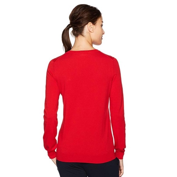 Lacoste V Neck Sweater Size 38 US 6 - Picture 6 of 9